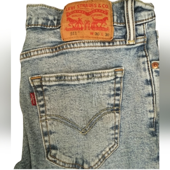 Levi's 511 acid wash 30x30 - Picture 1 of 4